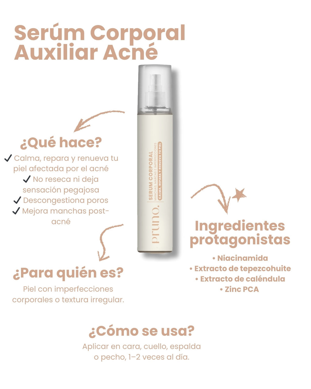 Sérum Corporal Auxiliar para Piel con Tendencia al Acné · 50 ml