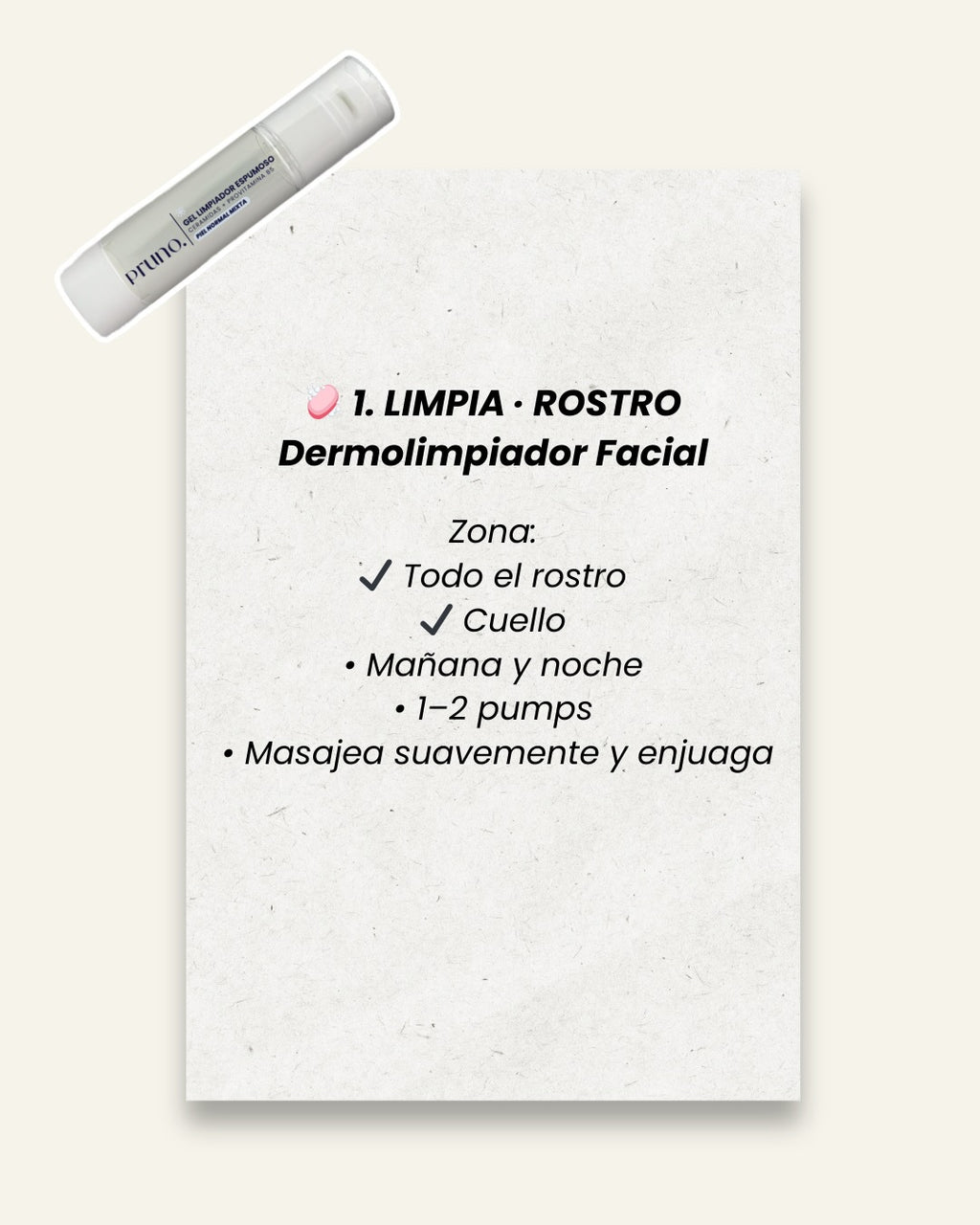 Dermolimpiador Facial Suave · 300 ml